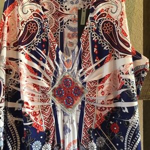 Apt 9 tank dress with beaded detail